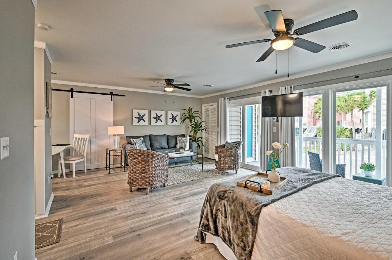 Surfside Beach Couples Retreat With Balcony! Myrtle Beach Buitenkant foto